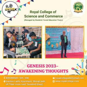 Royal College of Science and Commerce dombivli Genesis 2023