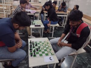 Royal College of Science and Commerce carrom sports