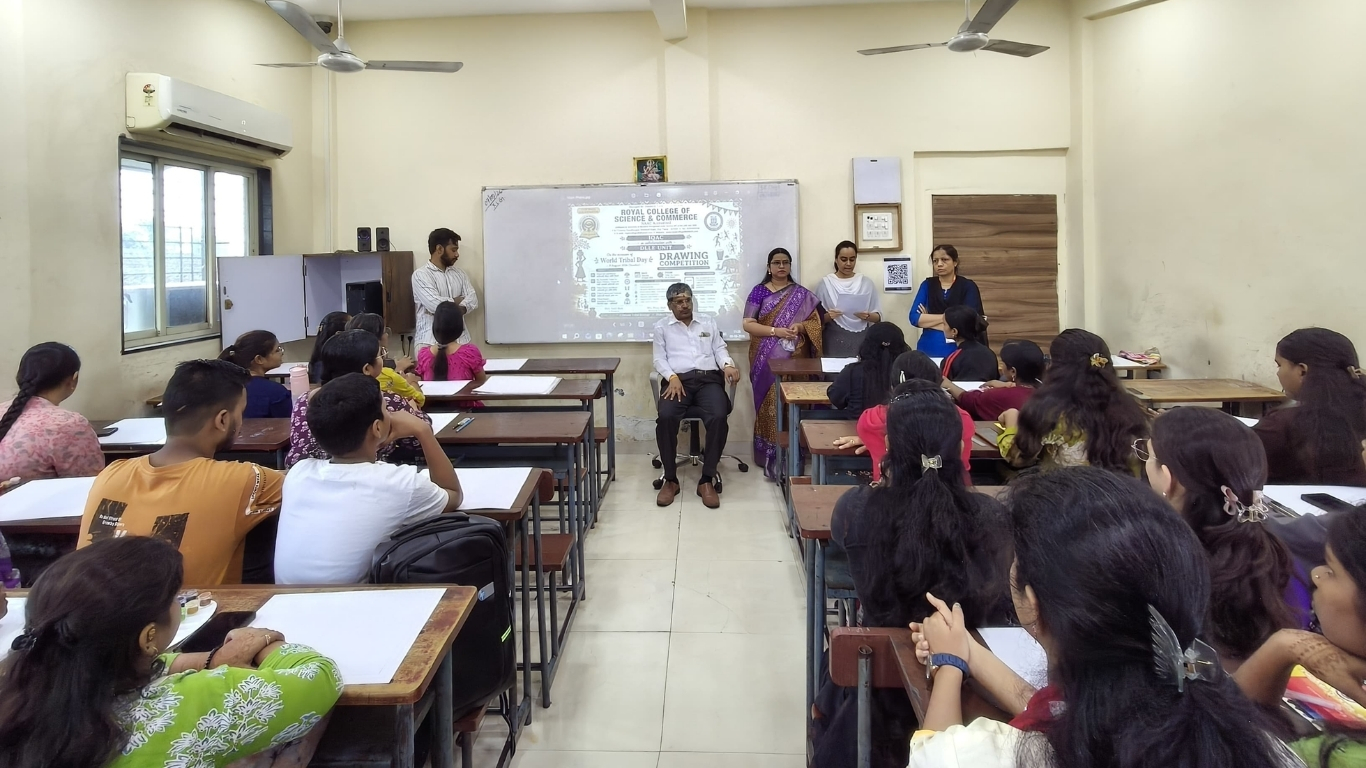 Drawing Competition on World Tribal Day